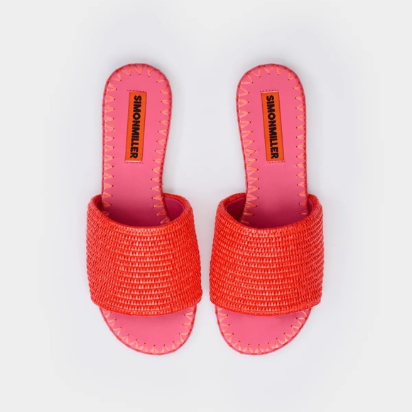 SIMONMILLER | RAFFIA SALERNO SLIDE - Picture 2 of 2